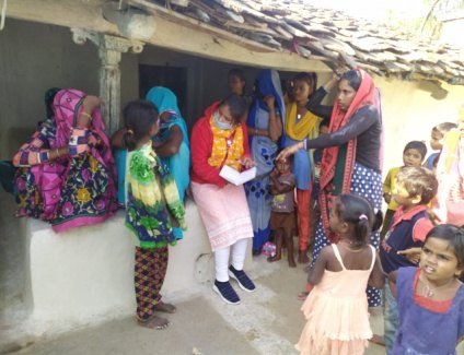 Community health activity in Panna district